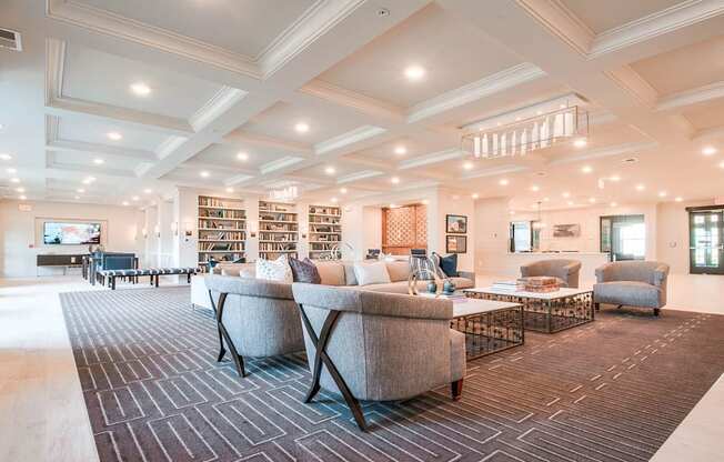 Contemporary Lobby Area at Village Center Apartments At Wormans Mill*, Maryland