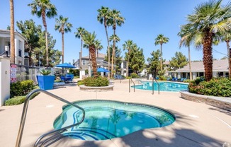 Pool at Milan Apartment Townhomes, Las Vegas, Nevada