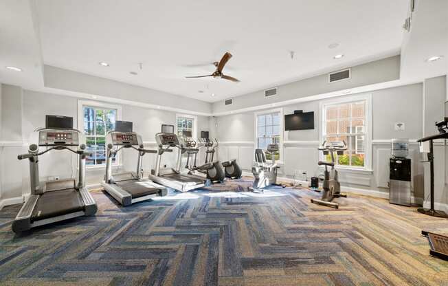 Fully Equipped Fitness Center at Sterling Manor, Williamsburg, VA