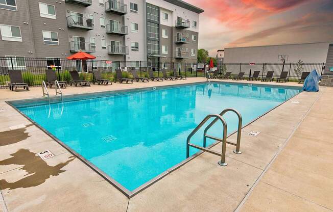 Pool at Lake Shore Apartments, Ankeny, IA