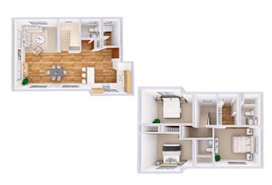 4 beds, 3 baths, 1,543 sqft, $2,350