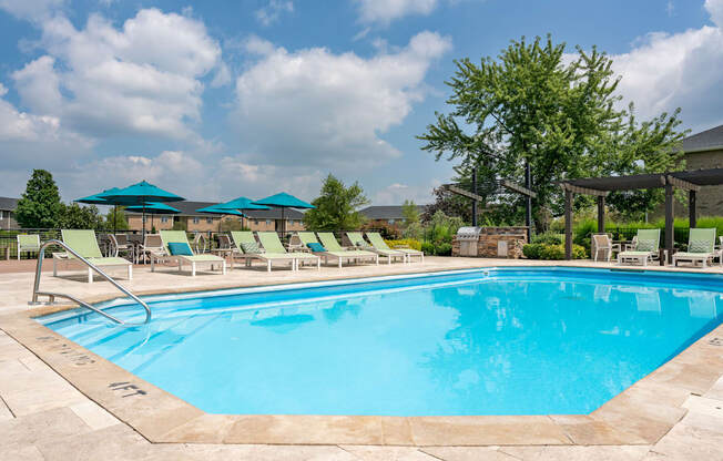 take a dip in our resort style swimming pool