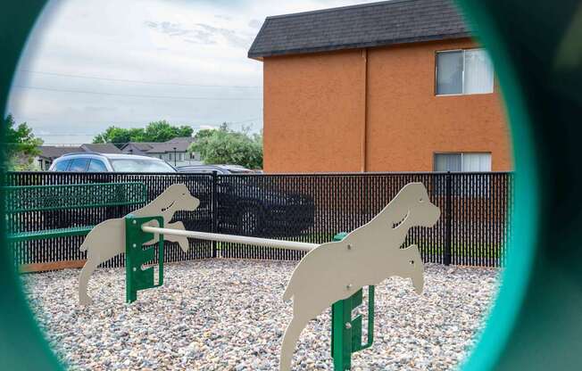 Dogs at Mountain Vista Apartments, Lakewood, Colorado