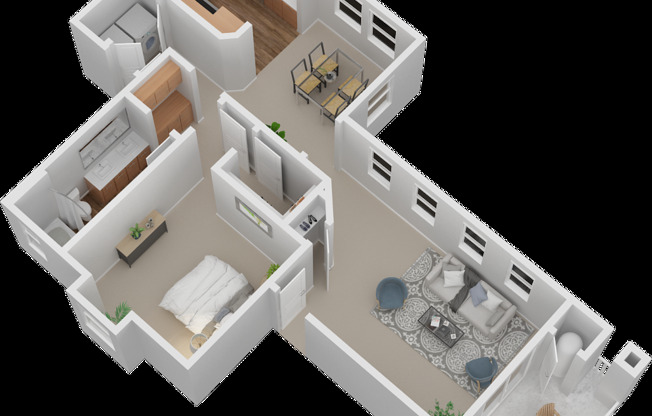 1 bed, 1 bath, 914 sqft, $2,145