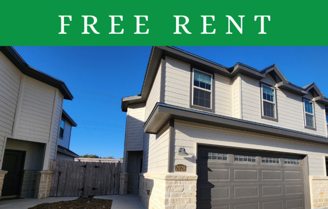 2 Weeks Free Rent /Great Location off Countyline Rd 3/2.5/2 Duplex / Fridge / Fenced in Yard with Covered Patio / NBISD