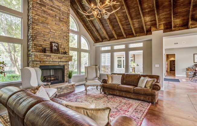 Clubhouse Interior at Cornerstone Ranch, Texas