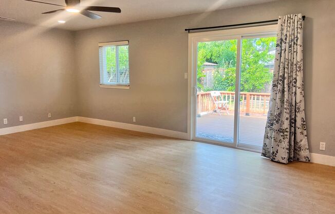 Completely Remodeled 4 Bedroom Home with Central AC and Fans in Every Room!