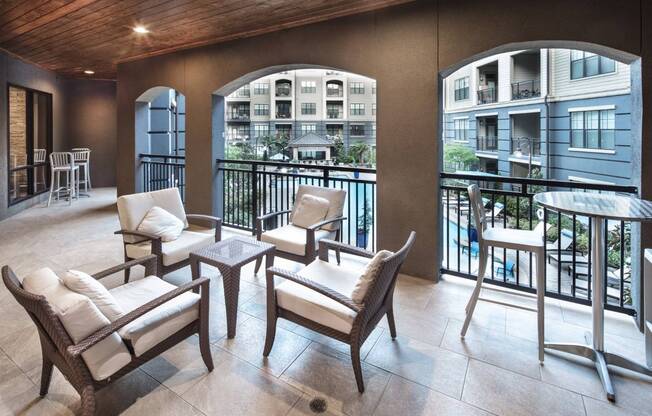 Covered Patio | Apartments in Atlanta, GA | Overton Rise