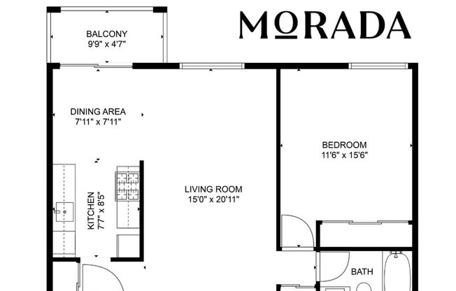 1 bed, 1 bath, 730 sqft, $1,329, Unit 113
