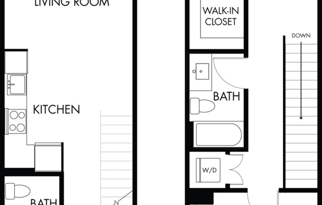 1 bed, 1 bath, 1,072 sqft, $3,330, Unit 381