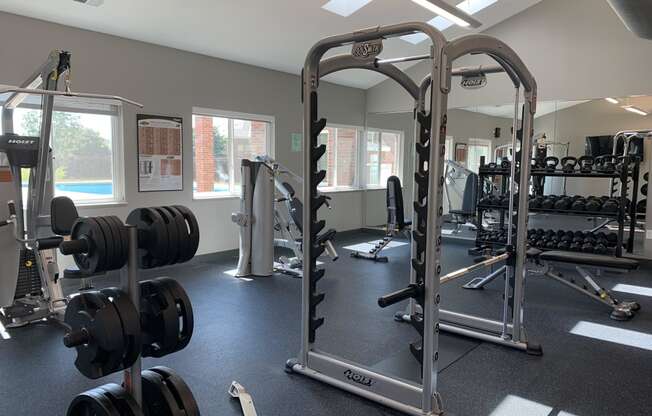 24 hour fitness center at the northbrook apartments in lincoln nebraska