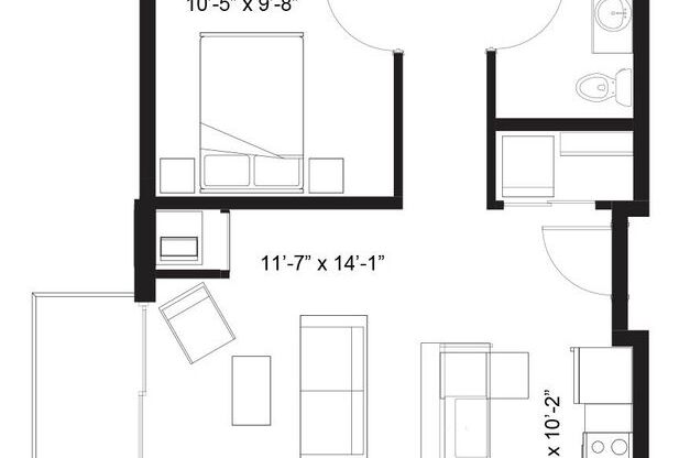 3 beds, 2 baths, 1,050 sqft, $2,300, Unit 204