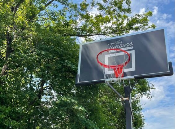Basketball court goal at The Timbers Apartments, Evansville, IN, 47715
