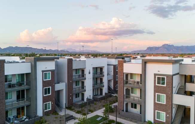 Exterior of at The Aster Mountain Vista in Mesa Arizona