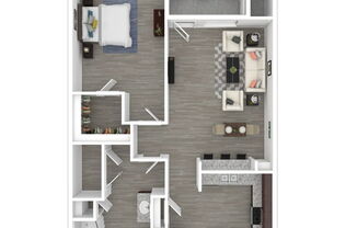 1 bed, 1 bath, 824 sqft, $1,150