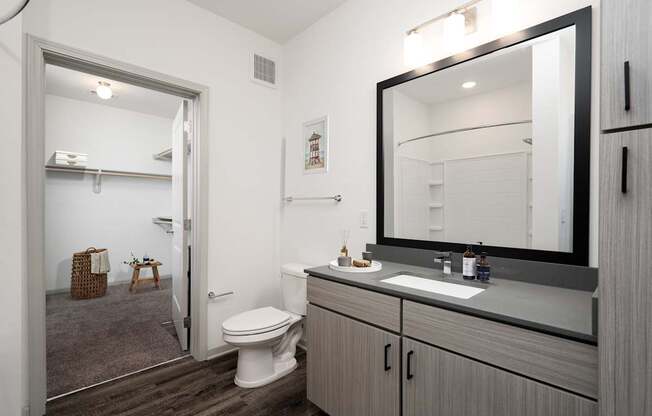 Bathroom with Modern Finishes