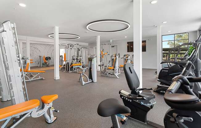 Modern fitness center - The Venue at Orange