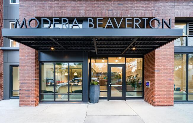 A welcoming arrival in Beaverton—Modera Beaverton’s refined entry places you moments from neighborhood dining, transit, and everyday destinations.