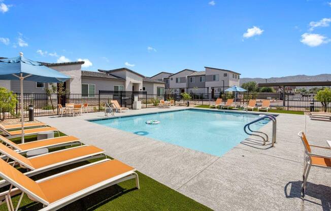 Pool and sundeck