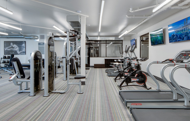 Cardio or machines, feel inspired in this fitness center