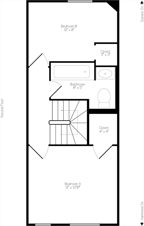 4 beds, 1.5 baths, 1,300 sqft, $6,400