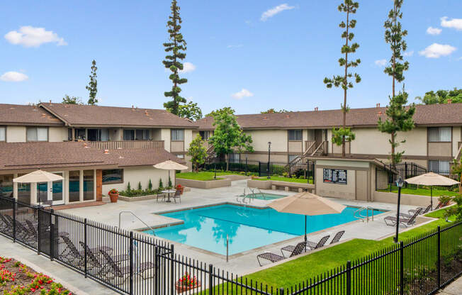 our apartments offer a swimming pool