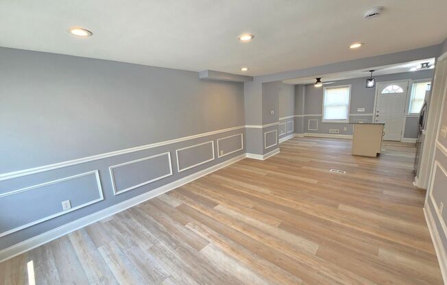 Beautiful 4 Bedroom 2 Bathroom East Baltimore Town Home