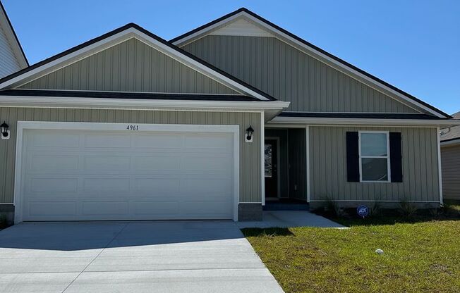 Rivers Landing Subdivision 3 bedroom 2 Bath New Construction Home Available NOW.