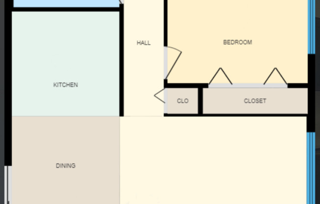 1 bed, 1 bath, 620 sqft, $1,375