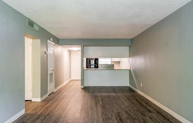 living room and kitchen area at Bella Mar Apartments