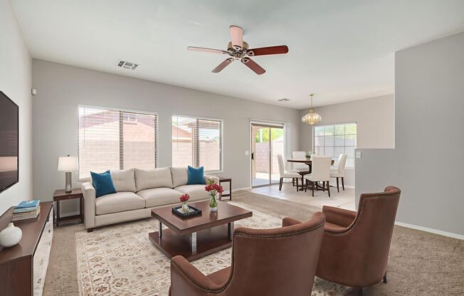 Charming 3-Bed, 2-Bath Home near Riggs Rd & Cooper Rd - Enjoy Golf & Amenities!