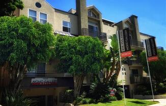 Exterior of building at NOHO GALLERY Apartments, California, 91601