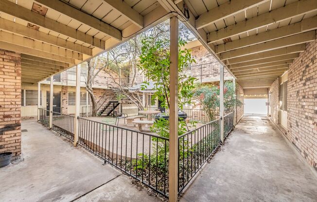 Updated Two Bedroom and One and Half Bathrooms apartment upstairs in the Cultural District!