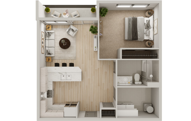 1 bed, 1 bath, 750 sqft, $2,025, Unit 03310