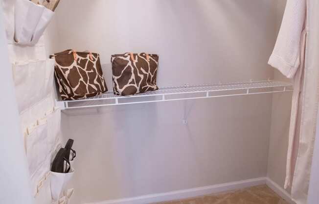 Walk-In Closet at Verandas at Taylor Oaks Apartments in Montgomery, AL