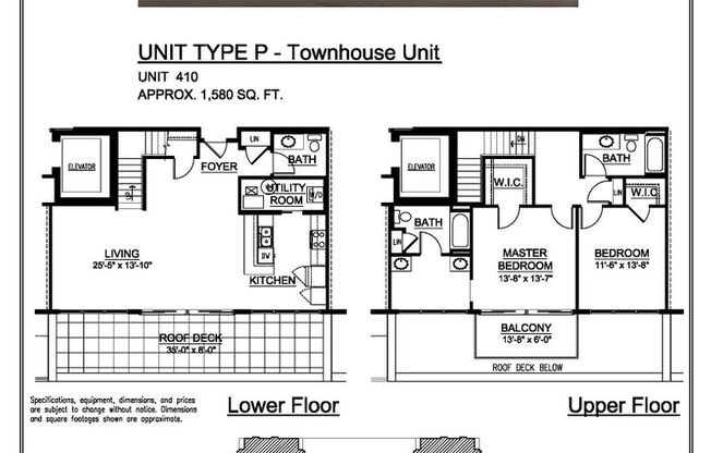 2 beds, 2.5 baths, 1,580 sqft, $3,350, Unit 410