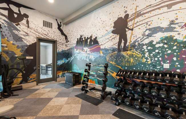 The Edison at Bozeman Gateway Apartments in Bozeman, Montana Fitness Center