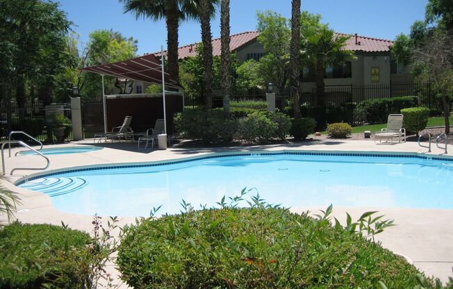 NICE CONDO, 3 BEDROOMS, 2 FULL BATHS, NEW CARPET, NEW PAINT, COMMUNITY POOLS, GATED