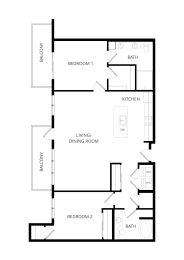 2 beds, 2 baths, 1,219 sqft, $2,545