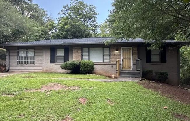 3 Bed 2 Bath in Atlanta!
