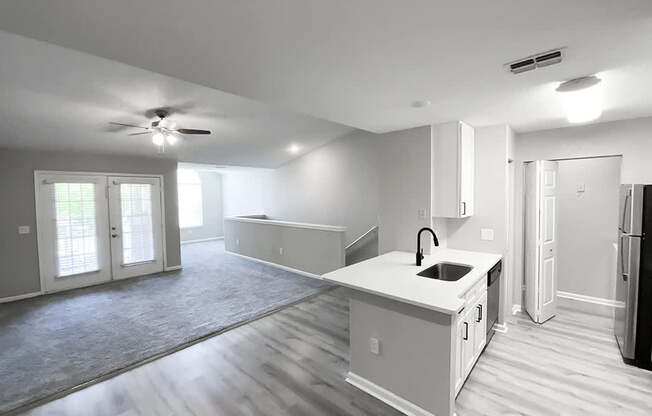Renovated apartment suite at Cypress Grand