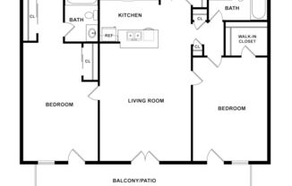 2 beds, 2 baths, 1,120 sqft, $4,377