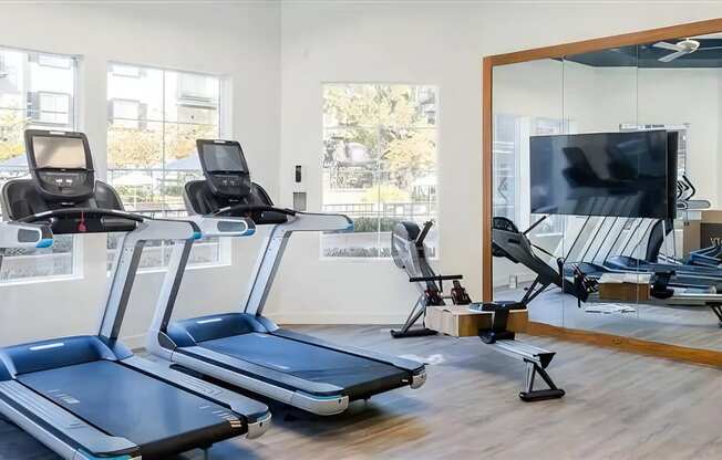 Fitness Center with Cardio Machines