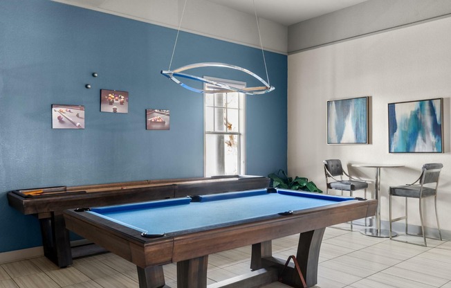 Pool Table | Village at Baldwin Park | Orlando FL Apartments