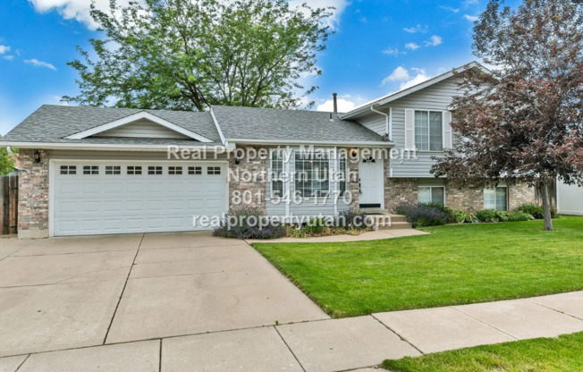 5 Bedroom 3 Bath Home In Kaysville