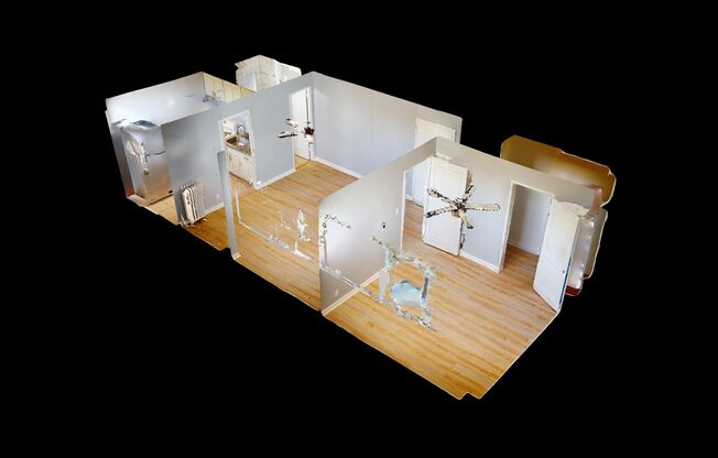 1 bed, 1 bath, 460 sqft, $1,695, Unit #206