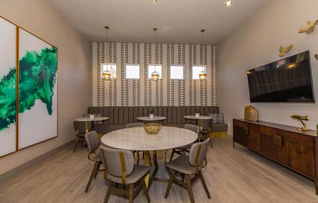 Amenities-Clubhouse Seating at The Belmont by Picerne, Nevada