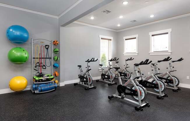 The Retreat at Cinco Ranch spin bike