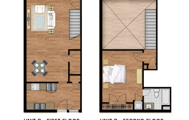 1 bed, 1 bath, 808 sqft, $1,140, Unit 34