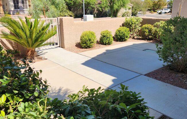 FRESHLY PAINTED 2 Bedroom Patio Home in Age Restricted Sun City Anthem